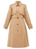 Matchesfashion.com Golden Goose - Serenity Single-breasted Trench Coat - Womens - Beige