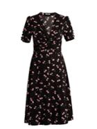 Miu Miu Cherry-print Chiffon Dress