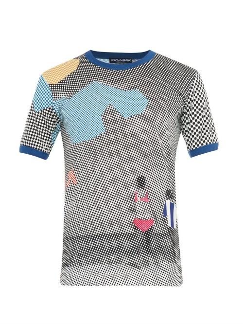 Dolce & Gabbana Digital-print T-shirt