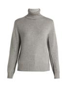 Matchesfashion.com Chlo - Iconic Cashmere Turtleneck Sweater - Womens - Light Grey