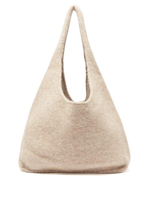 Lauren Manoogian - Bindle Wool-blend Tote - Womens - Light Grey