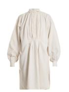 Kilometre Paris Cayo Levisa Embroidered Linen Shirtdress