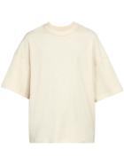 Matchesfashion.com Fear Of God - Inside Out Ribbed Cotton Jersey T Shirt - Mens - White