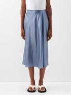 Max Mara Leisure - Coimbra Skirt - Womens - Light Blue