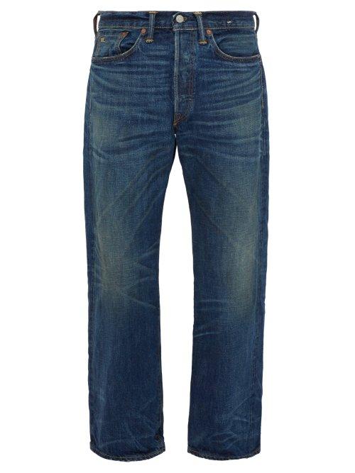 Matchesfashion.com Rrl - Straight Leg Selvedge Jeans - Mens - Indigo