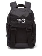Matchesfashion.com Y-3 - Xs Mobility Logo Print Backpack - Mens - Black