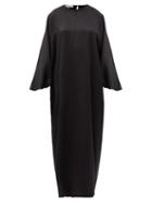 Matchesfashion.com La Collection - Epione Silk-charmeuse Maxi Dress - Womens - Black