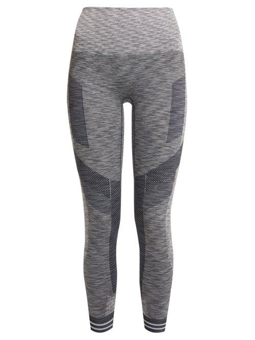 Matchesfashion.com Lndr - Focus Compression Performance Leggings - Womens - Grey