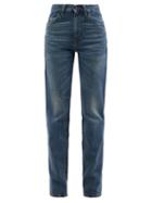 Saint Laurent - 60s High-rise Straight-leg Jeans - Womens - Denim