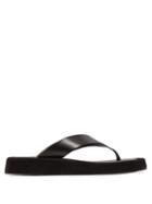 Matchesfashion.com The Row - Ginza Leather Sandals - Womens - Black