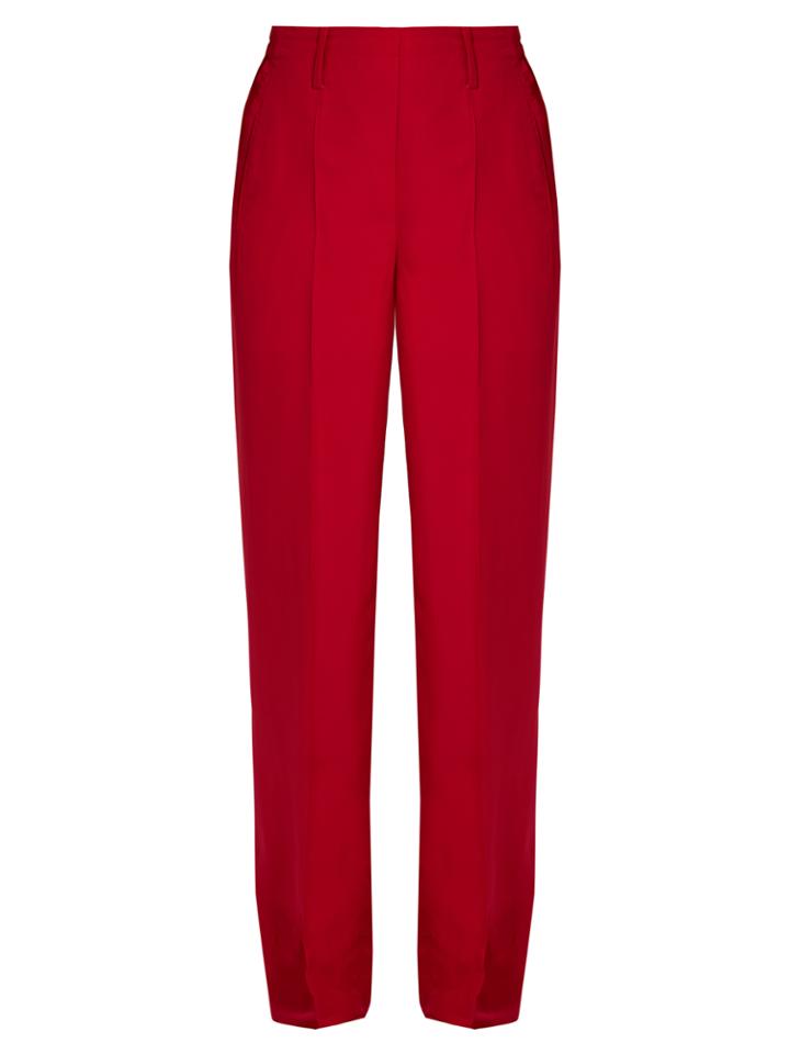 Lemaire Wide-leg Twill Trousers