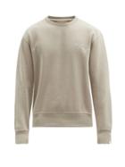 Matchesfashion.com Rag & Bone - New York-embroidered Cotton-blend Sweatshirt - Mens - Beige