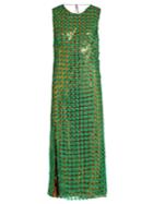 Marco De Vincenzo Embroidered Floral-lace Layered Dress