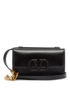 Matchesfashion.com Valentino Garavani - V-sling Small Leather Cross-body Bag - Womens - Black