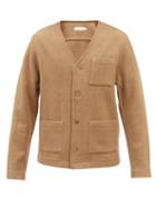 Another Aspect - Buttoned Wool-blend Cardigan - Mens - Beige