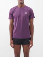 District Vision - Air-wear Technical-mesh Running T-shirt - Mens - Purple