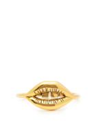 Matchesfashion.com Aurlie Bidermann - Lips 18kt Gold Plated Cuff Bracelet - Womens - Gold