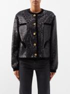 Blaz Milano - All About You Sequin-embellished Jacket - Womens - Black