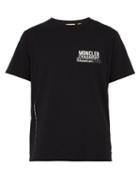 Matchesfashion.com 7 Moncler Fragment - Logo Embossed Cotton T Shirt - Mens - Black