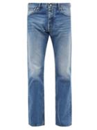 Mens Rtw Maison Margiela - Cropped Slim-leg Jeans - Mens - Blue