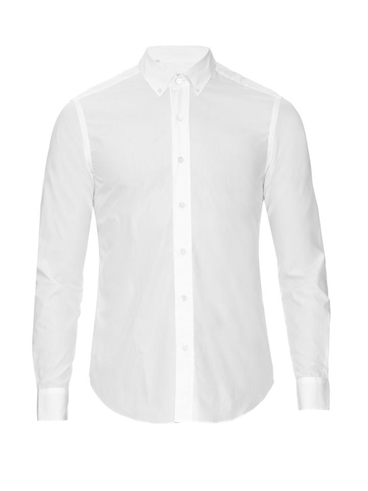 Loewe Button-cuff Cotton Shirt
