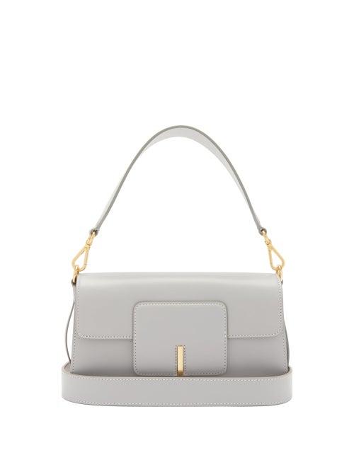 Matchesfashion.com Wandler - Georgia Leather Shoulder Bag - Womens - Light Grey