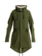 Paco Rabanne Faux Shearling-trimmed Shell Hooded Parka