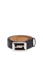 Matchesfashion.com Tod's - Double T Leather Belt - Mens - Black