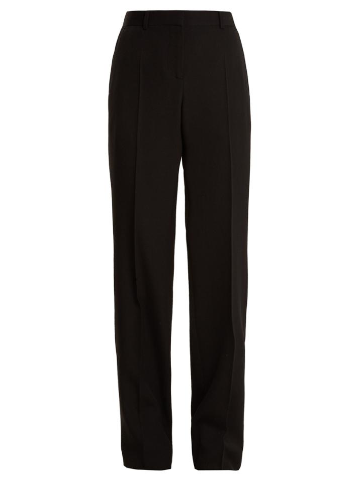 Givenchy High-rise Straight-leg Wool Trousers