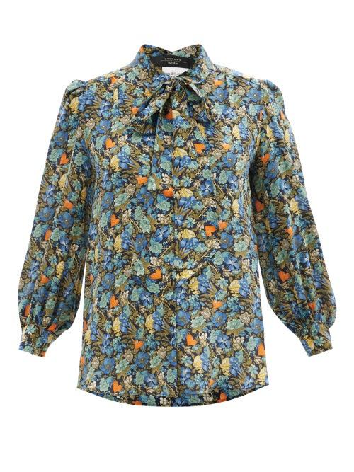 Ladies Rtw Weekend Max Mara - Edda Blouse - Womens - Multi