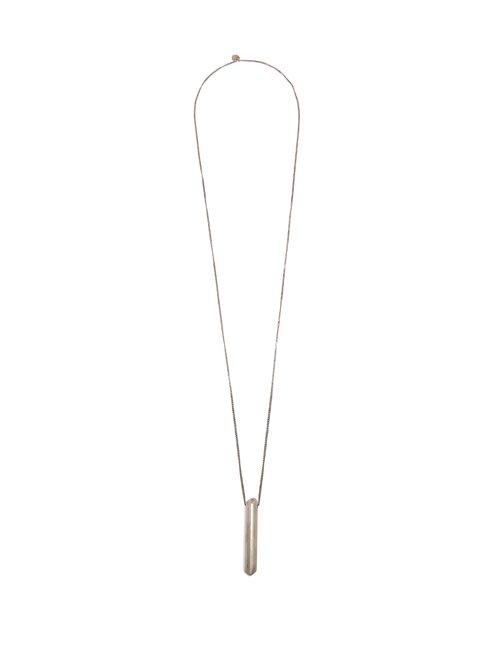 Matchesfashion.com Title Of Work - Rod Sterling Silver Necklace - Mens - Silver Multi