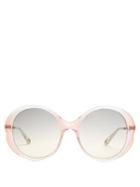 Chloé Rubie Round-frame Acetate Sunglasses