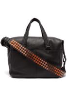 Bottega Veneta Intrecciato-strap Leather Weekend Bag