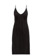 Araks - Cadel Pintucked Silk-georgette Slip Dress - Womens - Black