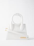 Jacquemus - Chiquito Naud Leather Bag - Womens - White