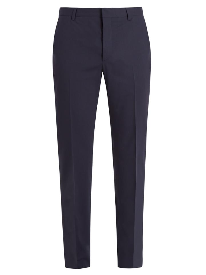 Prada Straight-leg Wool Trousers