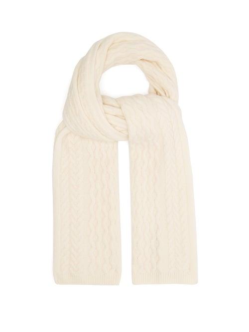 Matchesfashion.com Weekend Max Mara - Vela Scarf - Womens - White