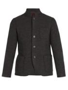 Matchesfashion.com Harris Wharf London - Single Breasted Wool Jacket - Mens - Grey