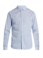 Valentino Button-cuff Striped Slim-fit Shirt