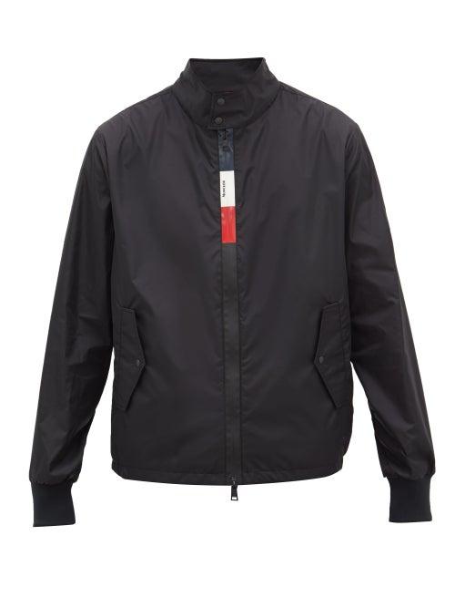 Matchesfashion.com Moncler - Tricolour-zip Shell Windbreaker Jacket - Mens - Black