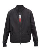 Matchesfashion.com Moncler - Tricolour-zip Shell Windbreaker Jacket - Mens - Black