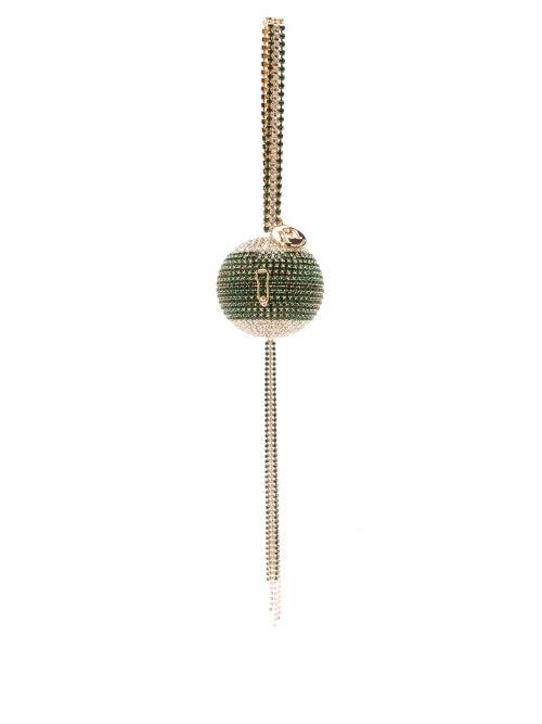 Matchesfashion.com Rosantica - Carambola Crystal-embellished Spherical Bag - Womens - Green Multi