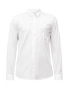 Matchesfashion.com Givenchy - Refracted Logo-embroidered Cotton-poplin Shirt - Mens - White