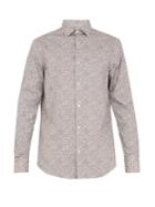 Paul Smith Micro Floral-print Cotton-poplin Shirt