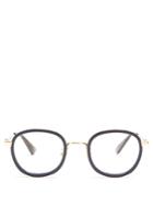 Gucci Round-frame Metal Glasses