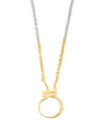 Charlotte Chesnais Round Trip Silver & Gold-plated Necklace