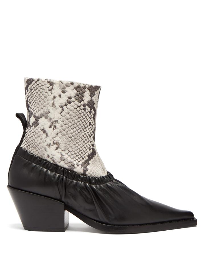 Joseph Albias Leather Ankle Boots