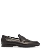 Matchesfashion.com Tod's - Leather Penny Loafers - Mens - Black