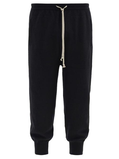 Matchesfashion.com Rick Owens - Cashmere Track Pants - Mens - Black