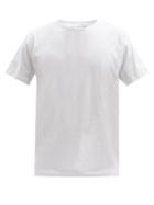 Matchesfashion.com Comme Des Garons Shirt - Crew-neck Cotton-jersey T-shirt - Mens - White